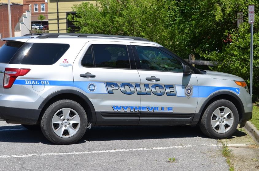 Wytheville Police Department patrol vehicle, Wytheville Virginia